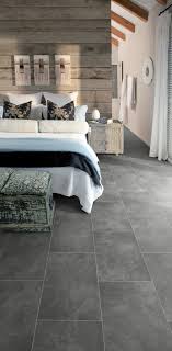 Bedroom Featuring Secura Pur Luxury Vinyl Sheet Flooring In Plymouth Slate Bedroom Flooring Vinyl Sheet Flooring Vinyl Flooring Kitchen