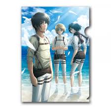 Shingeki no kyojinhotattack on titan; Tbsé™å®š A4ã‚¯ãƒªã‚¢ãƒ•ã‚¡ã‚¤ãƒ«3æžšã‚»ãƒƒãƒˆ é€²æ'ƒã®å·¨äºº ã‚¢ãƒ‹ã¾ã‚‹ã£