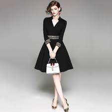 2020 popular 1 trends in shoes, watches, women's clothing, luggage & bags with ladies fashion free casual and 1. Wholesale Latest Ladies Fashion Black Dresses Buy High Quality New Fashion Ladies Dress Ladies Executive Dresses Sample Summer Ladies Dresses Product On Alibaba Com