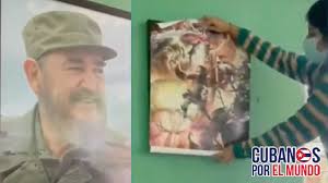 Reto en las redes muestras el repudio de los jóvenes cubanos a la imagen  del dictador Fidel Castro