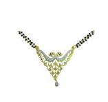 HC64P Daphne Cute Handmade Peacock Mangalsutra for Women