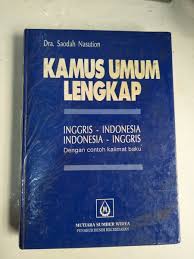 Contoh lain untuk kalimat majemuk campuran adalah sebagai berikut. Jual Original Bekas Kamus Umum Lengkap Inggris Indonesia Indonesia Inggris Dengan Contoh Kalimat Baku Hardcover Di Lapak Mirwanbookstore3 Bukalapak