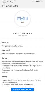 The mate 20 pro has two biometric unlock methods: Huawei Mate 20 20 Pro Getting New Emui 9 Update With Improved Face Unlock Feature And More Huawei Central