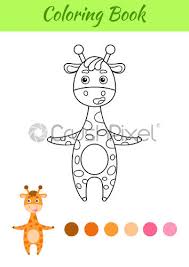 You can use our amazing online tool to color and edit the following baby giraffe coloring pages. Coloring Page Happy Giraffe Coloring Book For Kids Educational Activity Stock Vector Crushpixel