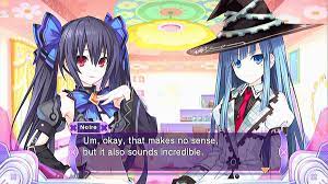 One Of The Best Events With Mages In Hyperdimension Neptunia Victory Mages Events Mage Noire Neptunia A Hat In Time