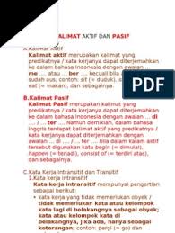 Nah bagaimana sih contoh dari kalimat aktif dan pasif dalam bahasa inggris. Passive Voice Tipologi Linguistik Aturan