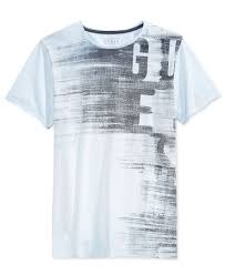 Guess Men S Ges Subliminal Graphic Print T Shirt T Shirts Men Macy S Mens Tshirts Printed Shirts Guess Men