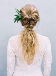 Bridal half up half down style. Half Up Half Down Wedding Hairstyles Modwedding