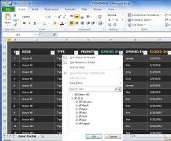 You can document issues out on site or in the office, and all of those issues are automatically synced to the issue log, where they are described, categorised and signed off by the right person. Track Project Issues With Project Issue Tracker Template For Excel