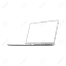 Is their anyway i can fix that? White Laptop Screen Mockup From Side View Metallic Silver Computer With Blank Monitor Space Modern Notebook Equipment Shown Sideways With Ports Isolated Vector Illustration On White Background Royalty Free Cliparts Vectors And