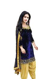 Chakudee By Blue Velvet Mirror Work Drees Material Amazon In Clothing Accessories Designer Suits Afghan Clothes Fashion