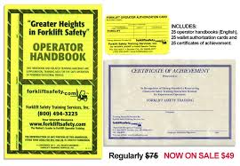 Forklift train the trainer course. English Forklift Safety Training Manual Forklift Training Handbook Forkliftsafety Com