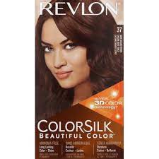 This deep brown haircolor is universally flattering, complimenting all skin tones and types. Revlon Colorsilk Permanent Hair Color Dark Golden Brown 37 Clicks