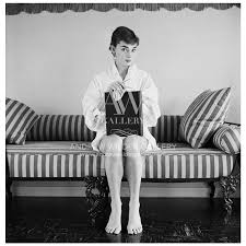 Editioned Audrey Hepburn Portrait By Mark Shaw 15 L A 1953 Audrey Hepburn Hepburn Audrey