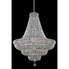 Allegri By Kalco Betti Chrome 33 Light Chandelier With Firenze Clear Crystal 020271 010 Fr001 Bellacor Chandelier Lighting Ceiling Pendant Lights Empire Chandelier