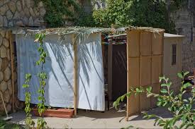 Think about the festival of sukkot. Sukkot Wikipedia
