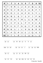 Correction Table De Multiplication Et Messages Codes Message Code Multiplication Mathematiques