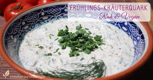 Fruhlings Krauterquark Roh In 2020 Lebensmittel Essen Roh Vegan Rohkost