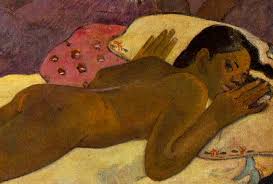 The expression, manao tupapau means either watching the spirit of the dead or the. Gauguin Spirit Of The Dead Watching Article Khan Academy