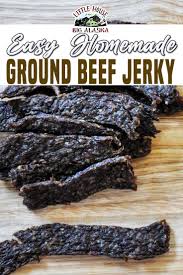 Easy Homemade Ground Beef Jerky Recipe Jerky Recipes Ground Beef Jerky Recipe Homemade Ground Beef Jerky Recipe