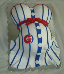 Chicago Cubs Belly Cake Www Creativecakesbykeekee Com Sports Baby Shower Theme Baby Shower Centerpieces Baby Shower Cakes