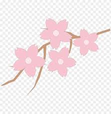 Bright yellow little bird on a branch of a blossoming pear in a circle. Sakura Tree Season Illustration Free Artificial Flower Png Image With Transparent Background Toppng