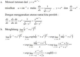 Maybe you would like to learn more about one of these? Contoh Soal Kalkulus Dasar Dan Jawaban Pembahasan