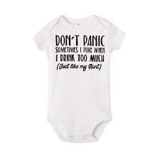 I Love My Auntie She Is Rock Newborn Baby Boy Girl Romper Jumpsuit Long Sleeve Bodysuit Overalls Outfits Clothes Footies Rompers Clothing