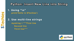 Abecedarian refers to a series or list. Python Insert New Line Into String