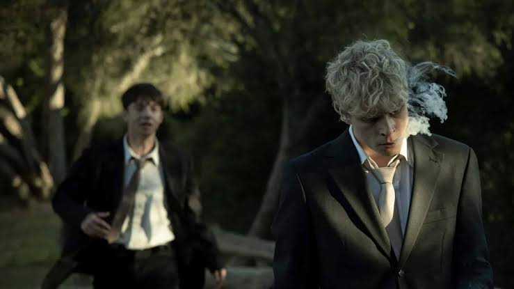 Los dos protagonistas de LEVITICUS. YOUPLANET