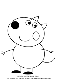 Peppa Pig Coloring Pages Danny Dog Coloring Pages Allow Kids To Accompany Their Fav Peppa Pig Coloring Pages Dog Coloring Page Kids Printable Coloring Pages