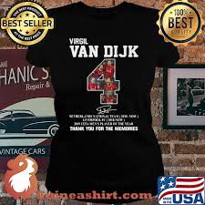 All information about liverpool (premier league) current squad with market values transfers rumours player stats fixtures news. Virgil Van Dijk 4 Netherlands National Team 2015 Now Liverpool Fc 2018 Now 2019 Uefa Men S Player Of The Year Thank You For The Memories Signature Shirt Guineashirt