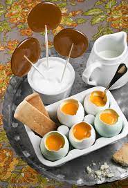 Use up an abundance of eggs in delicious ways. Breakfast For Dessert Boiled Custard Eggs Shortbread Soldiers And Coffee On A Stick Sprinkle Bakes