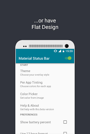 It supports all devices running . Material Status Bar For Android Apk Download