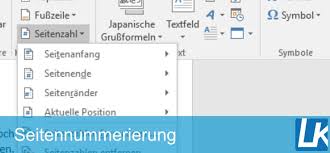 Wer keinen speziell auf wissenschaftliches schreiben abgestimmten texteditor verwendet, muss etwas tricksen. Seitennummerierung In Word Und Openoffice Formatieren Leichtgemacht