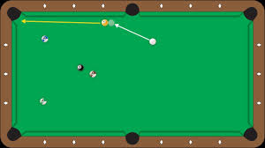 Shot Of The Week 7 Change The Angle Off A Rail Using Sidespin Billiards Pool Pool Table Games Pool Table