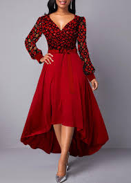 Belted Lace Panel Long Sleeve Maxi Dress Linkshe Com Usd 36 29 With Images Maxi Dress With Sleeves Long Sleeve Lace Dress Maxi Dress