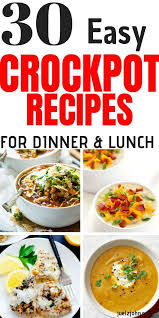 Healthy Crockpot Recipes Which Are Easy To Make To Make And Perfect For Dinner Or Lunch Crockpotrecipes Crockpot Recipes Easy Healthy Crockpot Recipes Recipes
