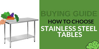 Check out our kitchen prep table selection for the very best in unique or custom, handmade pieces from our kitchen & dining tables shops. A Guide To Choosing Stainless Steel Tables Blog Ckitchen Com