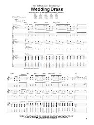 Matt Nathanson Wedding Dress Sheet Music Download Pdf Score 72413