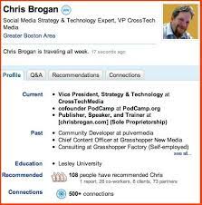 How To Make Your Linkedin Profile Work For You Http Business2businessmarketing Blogspot Co Uk 2012 11 How To Social Media Resume Examples How To Make Resume