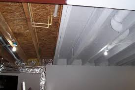 The ceiling isn't low enough to hit your head on.but it's low enough to feel claustrophobic. 20 Cool Basement Ceiling Ideas Hative