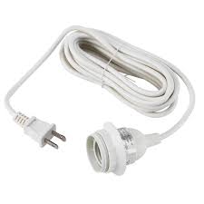 To be hung on a ceiling hook. Hemma Cord Set White 15 5 4 7 M Ikea