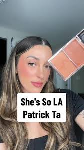 Absolutely LOVE this shade!! @patrick ta Shes so LA #patrickta  #patricktabeauty #patricktablush #patricktablushes #creamoverpowder #blush  #blushreview #blushrecommendation #blushrecommendations ...