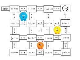Algebra Solving One And Two Step Equations Mazes Free Two Step Equations Equations Algebra Activities
