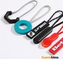 Wholesale custom zipper pulls with personalized logos