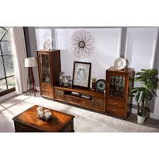 View of minimal living room with empty grey wall, interior design with small white table and plant in vase, white laminate cabinet on wood floor on sea view background, 3d rendering. Simple Tv Wall Stand Wood Tv Cabinet Modern Cheap Cabinet Tv Desk Wa674 Buy At The Price Of 287 00 In Aliexpress Com Imall Com