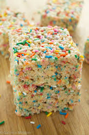 Funfetti Rice Krispy Treats Gal On A Mission Recipe Rice Krispy Treats Recipe Crispy Treats Rice Krispies