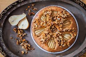 Der walnusskuchen nach unserem rezept ist im englischsprachigen raum unter der bezeichnung passion cake bekannt. Birnen Nuss Kuchen Lecker S