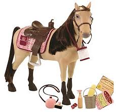 Our generation lot 18 doll, horse and accessories. Our Generation Horse Collection Stable Barn Trailer Accessories Foal